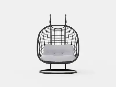 Sevilla Hanging Chair Double Low-poly 3D model