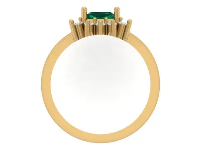 Engagement Ring Free 3D print model 4