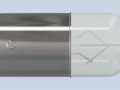 Light bulb R5W 24V - BA15s 3D model