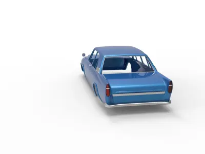 1962 zephyr rc body shell 3D print model