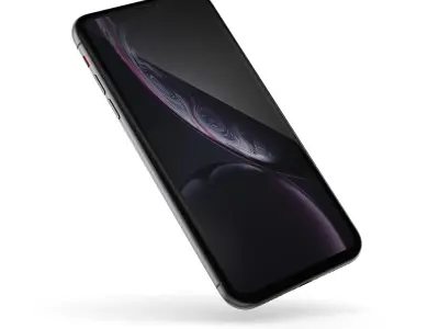 iPhone XR Black  3D model