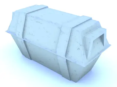 Echo Base Command Center Crate 1-12 scale Blackseries  Free 3D print model