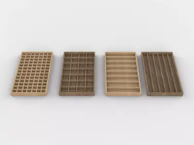 Jewelry Display Tray 3D model