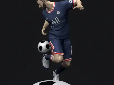  Neymar JR 3D Printable 6 3D print model