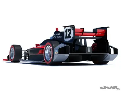 Indycar 2012 Road course concept 3D model