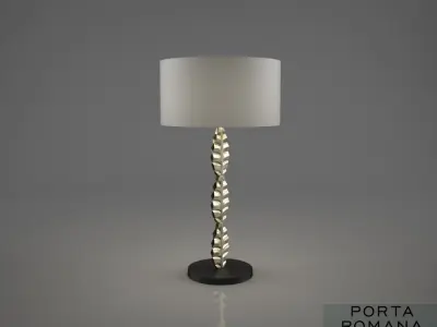 Porta Romana Lerat Leaf lamp 3D model