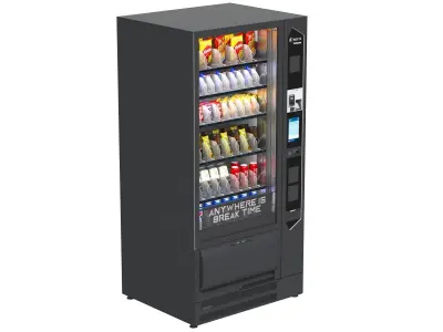 Necta Orchestra Touch Vending Machine 3D model