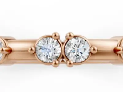 Exquisite Diamond Band 3D print model