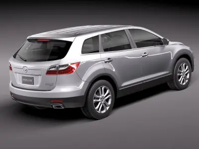 mazda cx-9 2011 3D model