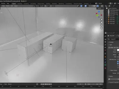 Realistic 3D Container Model for Visual Projects 3D model