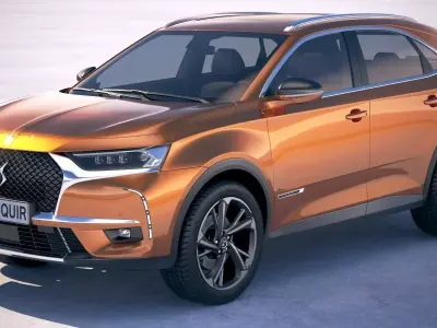 DS 7 Crossback 2018 3D model