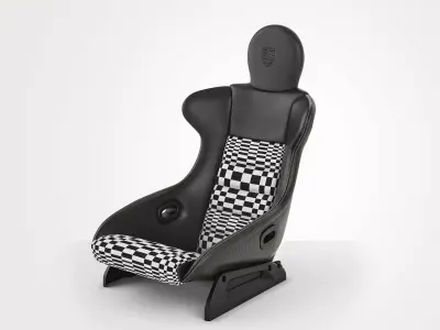Lollipop Porsche Seat 3D model