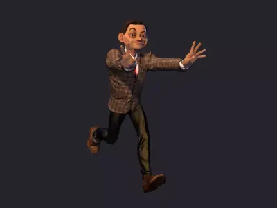Mr Bean Unreal Engine  Animations Free 3D model