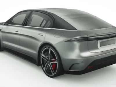 Sony Vision S Concept Low-poly 3D model