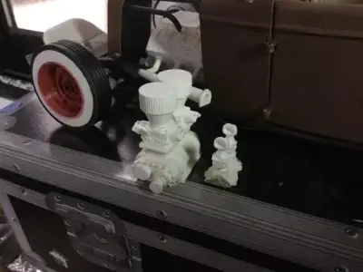 Big blower for scale models 3D print model