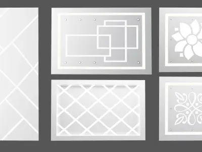 25 False Ceiling Design  Modern knauf  - Ceiling object    Vol 1 3D model