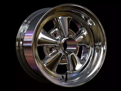 Cragar SS Wheel Pack 3D model