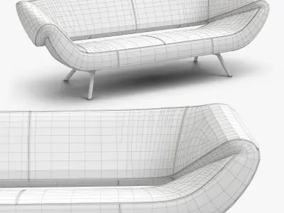 Leolux Arabella 3D model