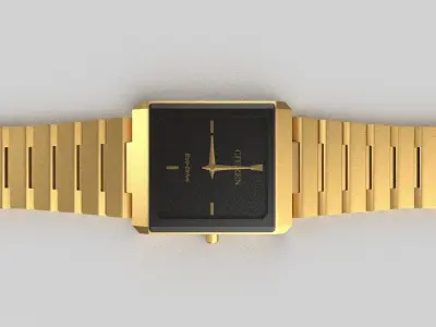 stiletto watch 3D model
