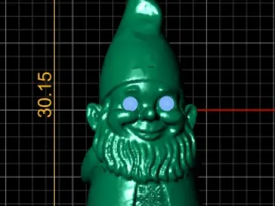 DWARF PENDANT 3ED PRINTABLE MODEL  3D print model