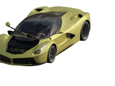 Ferrari laFerrari 3D model