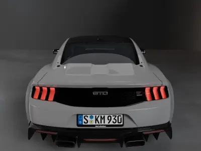 Mustang GTD 3D model