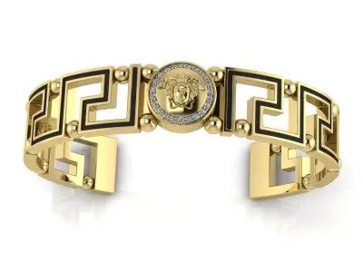 Medusa Bracelet 3D print model