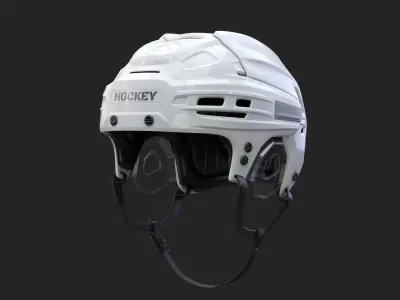 HOCKEY Helmet 3D model purchase