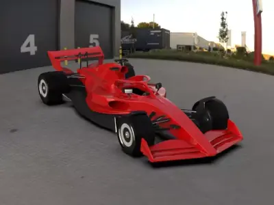 F1 2022 3D model