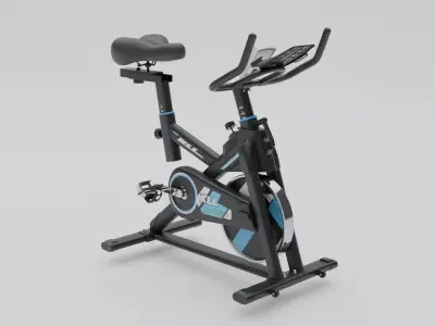 Gym Equipment Low-poly 3D model