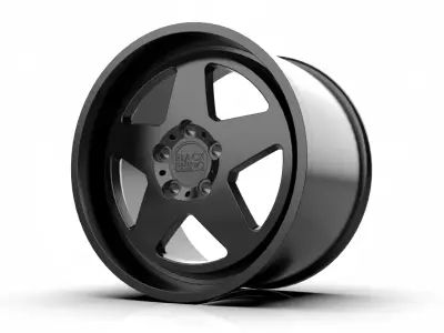 Gloss Black Black Rhino Crossover Wheel Series Crossover 3D print model