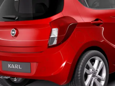 Opel Karl 2016 3D model