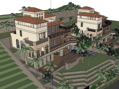 Regal-Luxury-Villa Area-022 3D model