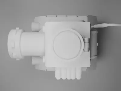mini tanke estilo chibi Free 3D model