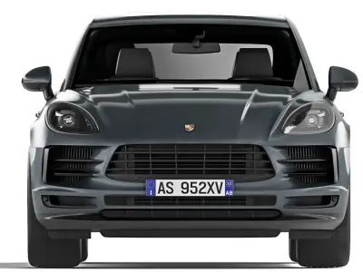 Porsche Macan 2020 3D model
