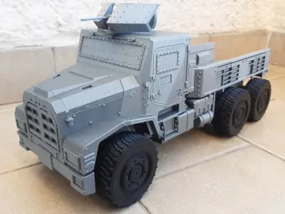 Call of Duty Warzone Truck 3d printing file 3D print model