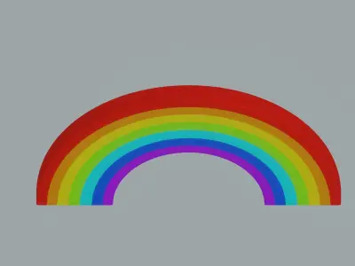 Rainbow 3D model