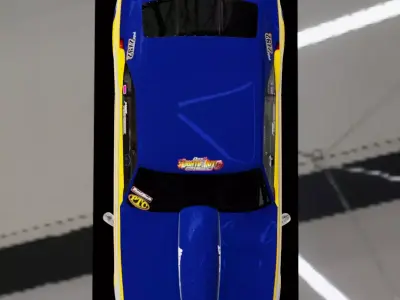 Jamie Hancock livery 1969 FB Promod Real Life Racecar Low-poly 3D model