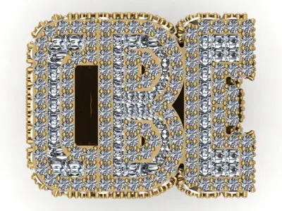 Champion Ring 3D print model