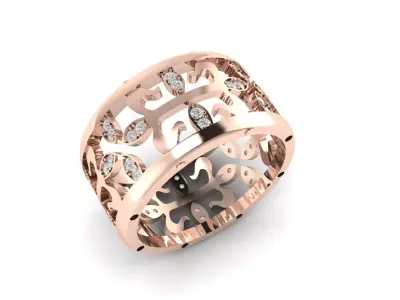 Patek phillip big version ring 3D print model