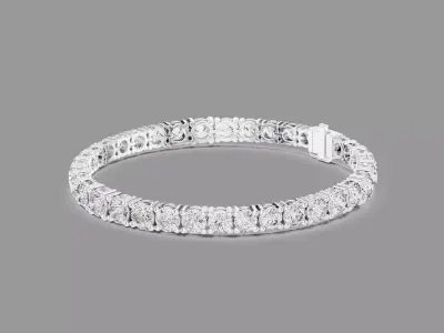 Diamond Bracelet  3D print model