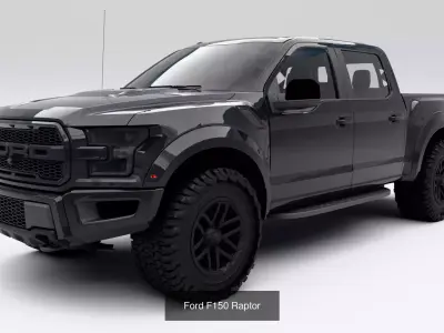Ford Car Collection 3D Model Pack