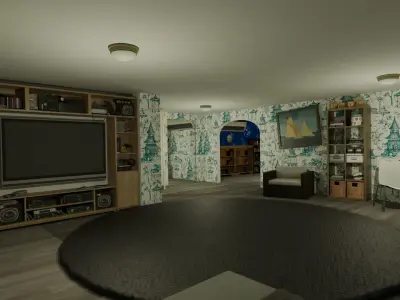 Hide And Seek Level 14 Low-poly 3D model