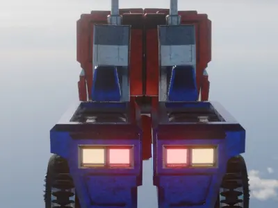 cybertronian optimus prime Free 3D model