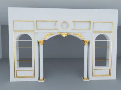 classic arch 3D model buy
