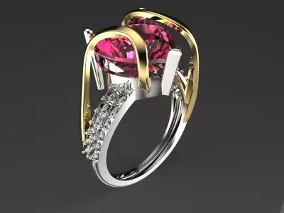 RING 04 3D print model