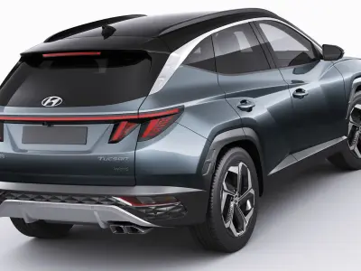 Hyundai Tucson 2021 3D model