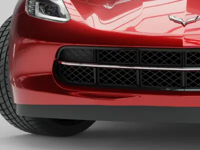 Chevrolet Stingray Corvette 3D model