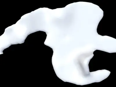 Snow Floor - Free Free low-poly 3D model