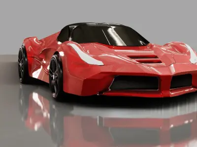 Le ferrari 3D model